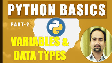 Python Tutorial for Beginners [Part-2] - Variables and Data Types