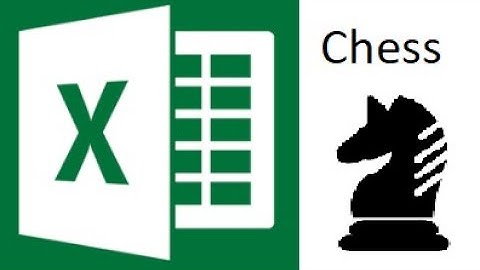 Making A Chessboard in Excel (Introduction)