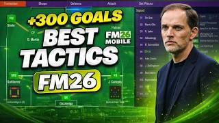 Fm26 Mobile Meta Tactics Thomas Tuchel High Goal Scoring Tactics