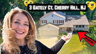 3 Gately Ct, Cherry Hill NJ | Updated Home with Pool & 3,000  Sq Ft