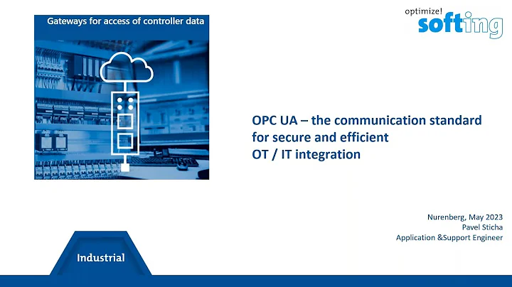 OPC UA - the communication standard for secure and efficient OT/IT Integration ​