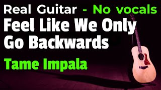 Feels Like We Only Go Backwards - Tame Impala (Acoustic Karaoke In F) No Vocals • 75 Bpm