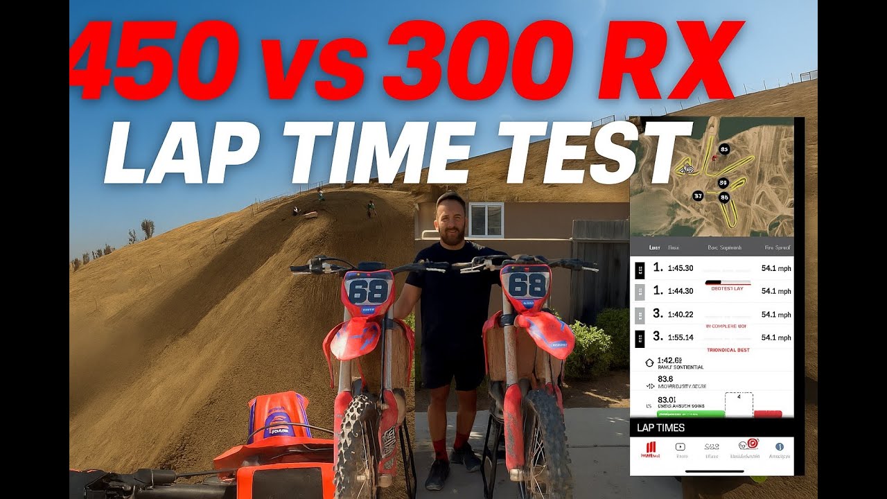 Beta 300 RX или Beta 450 RX? Кто победит на трассе?