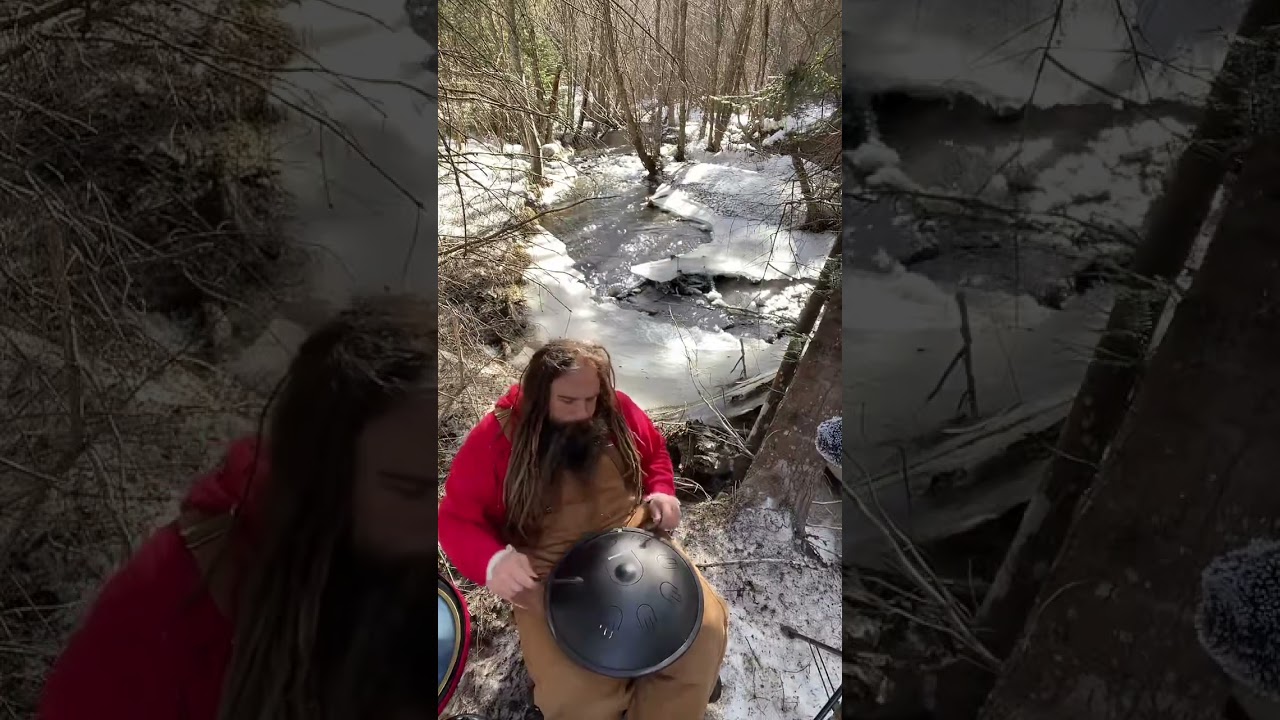 1 Hour of Creekside Handpan Music 💦🎵💦