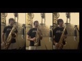 Redbone by Childish Gambino Cover (Saxophone, Vox, Bass)