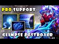 Pro Support Disruptor Destroyed Everyone with Max Death Glimpse | Guides Gameplay - Dota 2 7.29