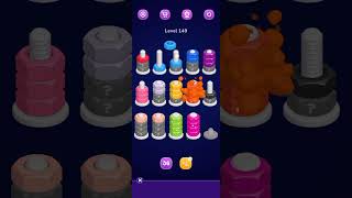 Nut Sort Level 149 Walkthrough | Nuts — Color Sort 149 solution