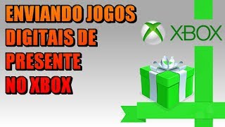 Como comprar um Jogo Digital do Xbox como Presente?