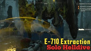 Helldivers 2 - Enable E-710 Extraction, Solo Helldive // No Commentary