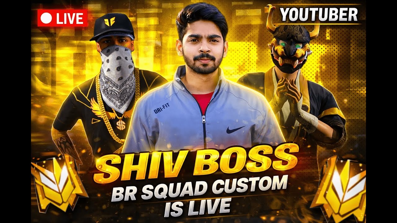 🔴BR SQUAD CUSTOM WITH SUBSCRIBERS 🔥 | FREE FIRE LONG LIVE | BOOYAH BATTLE LIVE