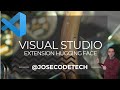 12 Visual Studio, extension hugging face