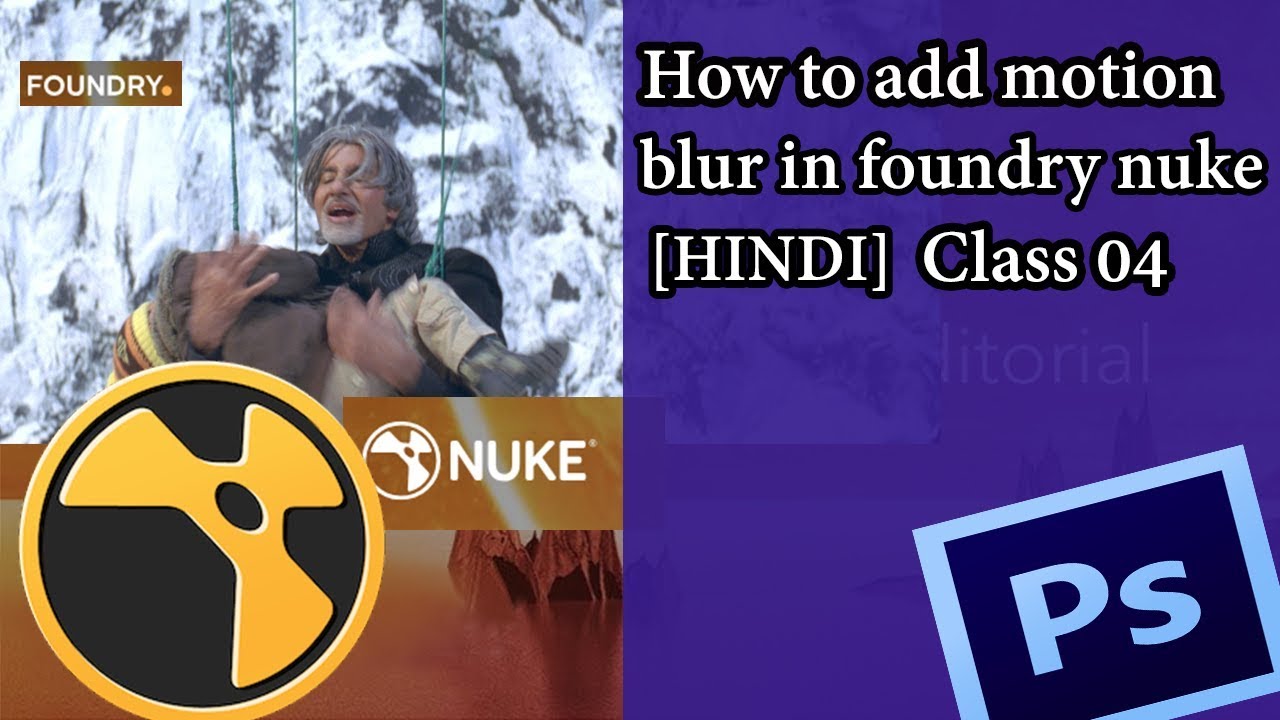Nuke: How to add motion blur in foundry nuke  ||[HINDI] || class 04