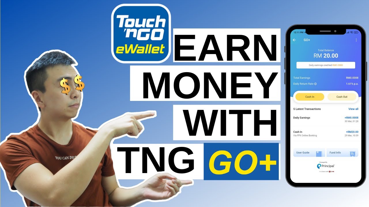 Earn Money Daily with Touch n Go Go+ [Guide: How to Register]