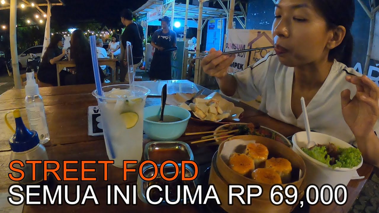 MAKANAN MURAH MERIAH di DEWI SRI, KUTA | BALI 