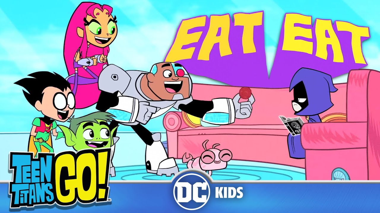 Meatball Party! | Teen Titans Go! | @dckids - YouTube