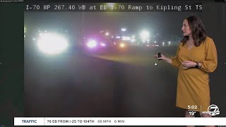 Investigators don't find anything nefarious with truck fire near Kipling, I-70