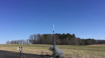 Madcow DX3 on Aerotech G53J-7 with Jolly Logic Chute Release at Butner NC 2-4-2017