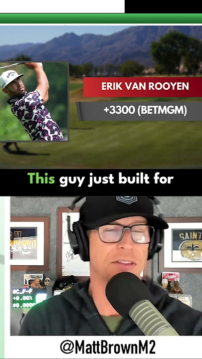 Can Erik Van Rooyen Win the Mexico Open? | PGA Best Bets | The Par 3 #pgapicks #pgatour #golfbets