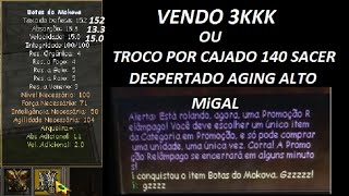 VENDO BOTAS DO MOKOVA -  MIGAL