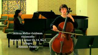 Atticus Mellor-Goldman plays Sonata in E minor - Vivaldi