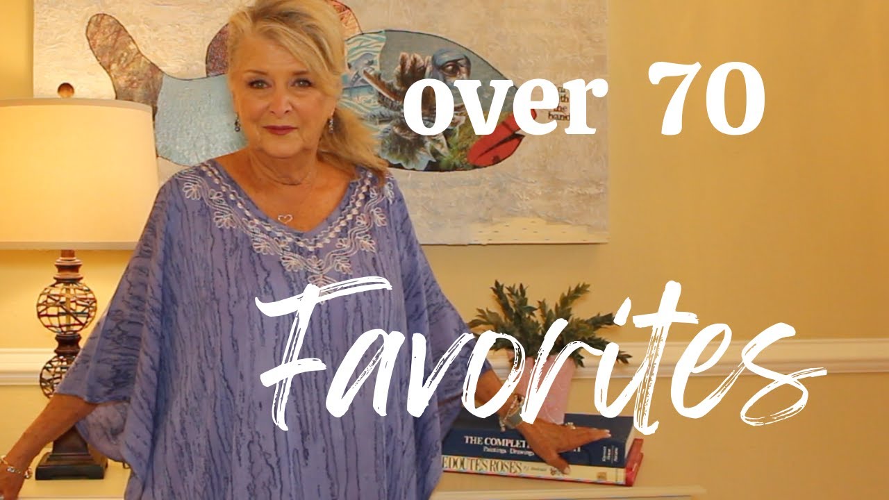 FIVE of My Current Favorites and a CUTE Caftan - OVER  70 🎀