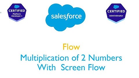Multiplication Flow in Salesforce