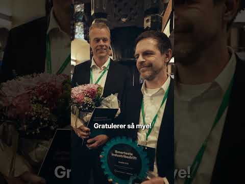 Vinner av Norges Smarteste Industribedrift 2026