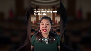 Impeachment Update Oct 13, 2026: Prosecution withdraws 3 of 4 articles of impeachment. #government