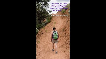 Inspiration Connect -Small steps bring about the most lasting change.