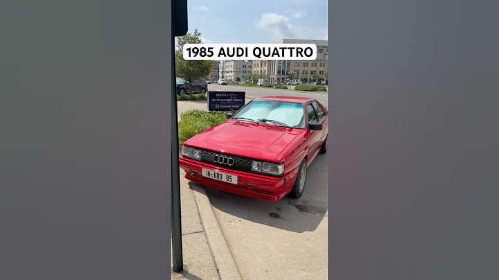 1985 AUDI QUATTRO #audi #classic #automobile #cars #musclecar #classiccar #vintagecars