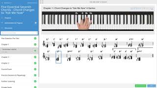 Play Seventh Chords to "Ask Me Now"