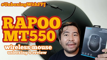 REVIEW: Rapoo MT550 Multi-Mode Wireless Mouse