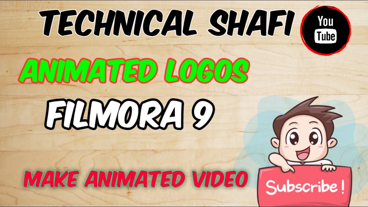 How to make animated Logo in filmora in urdu | animated logos | filmora ...