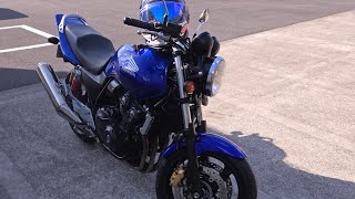 モトブログ？的な物 CB400SFで道の駅「原尻の滝」に行ってきた #cb400sf 
