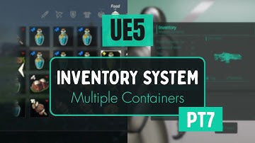 UE5 | Inventory System - Tutorial - Pt7 - Multiple Containers