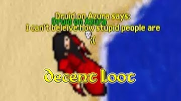 Decent Loot For This Lowlevel! (Azura 2006 - RL Tibia 7.6) Druid on Azura