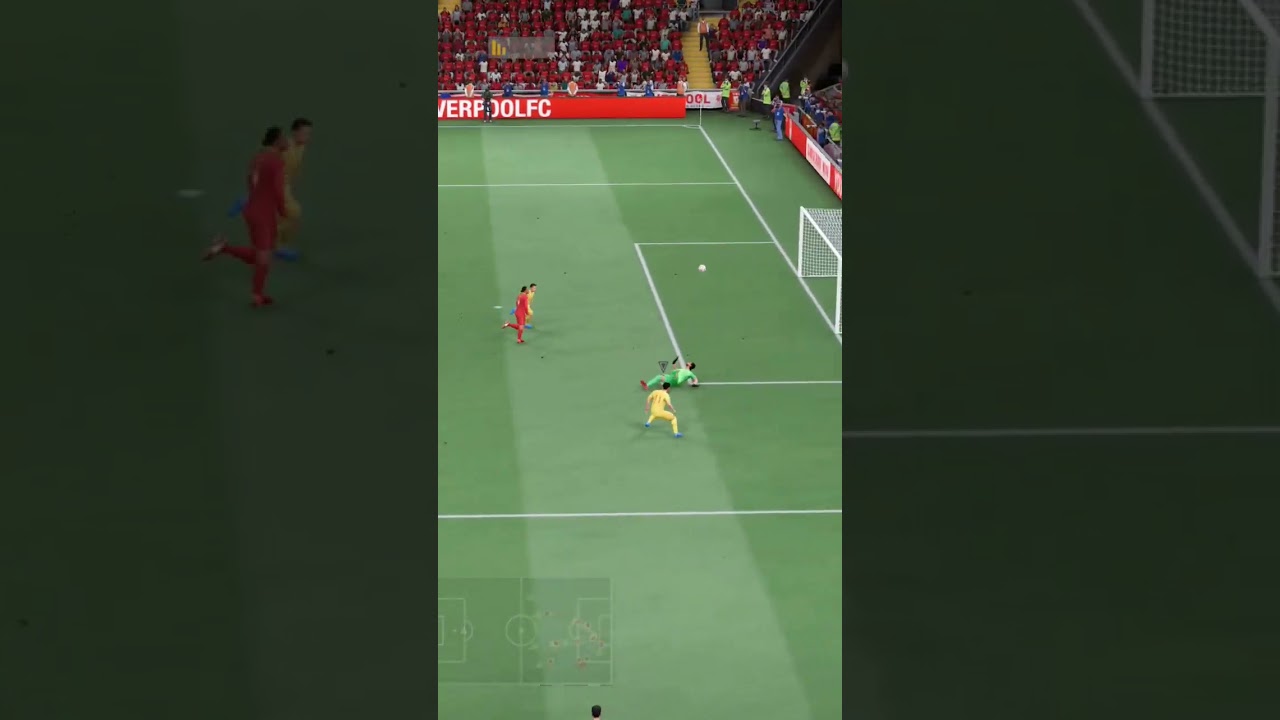Mohamed Salah's attractive and humiliating goal in FIFA Online
