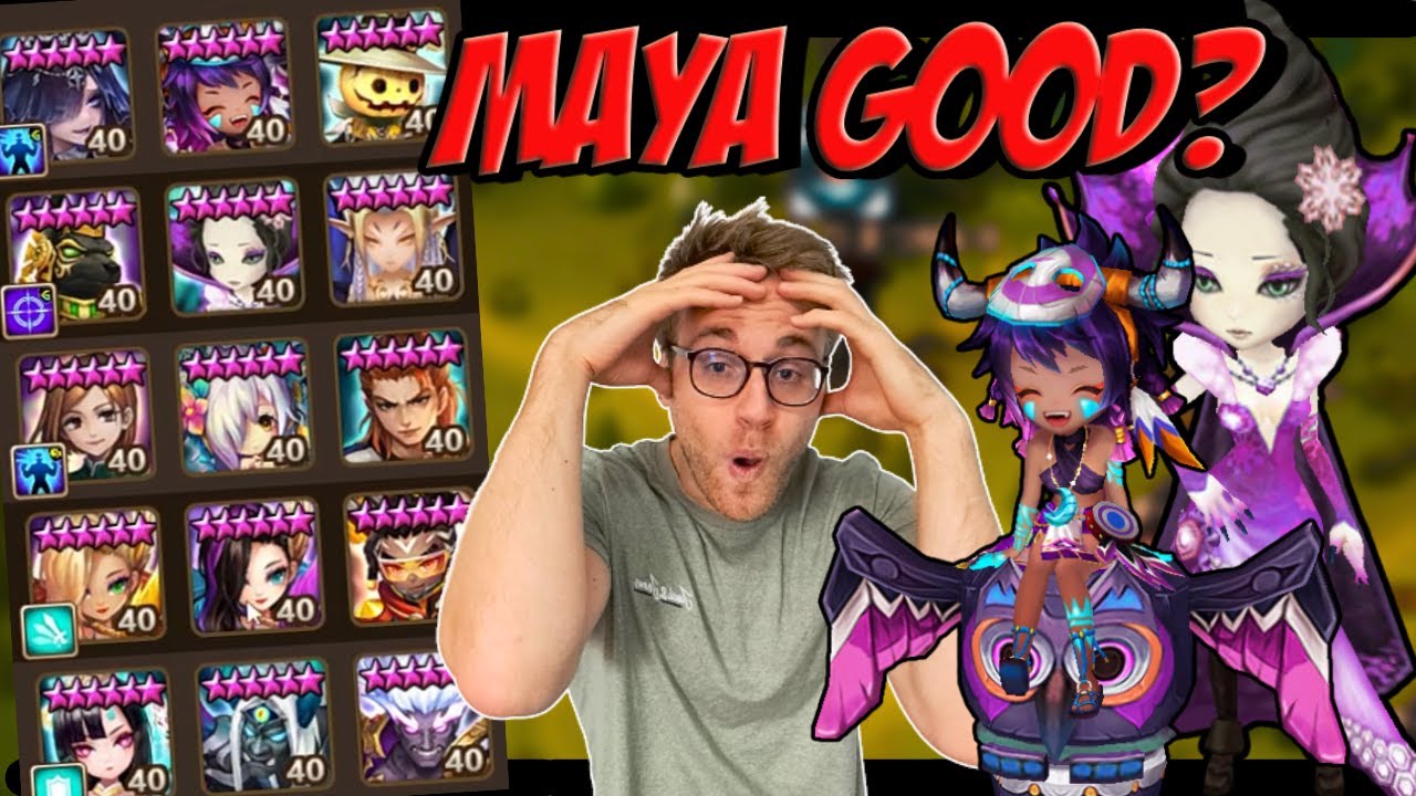 MAYA up ! J'ai fait des nouvelles offenses passe-partout ! FLOP? Summoners War