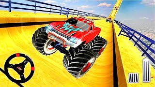 crazy monster truck driving gaming on phone screenshot 4