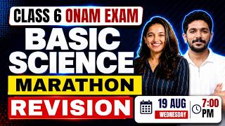 Class 6 Basic Science Onam Exam | Marathon | Exam Winner