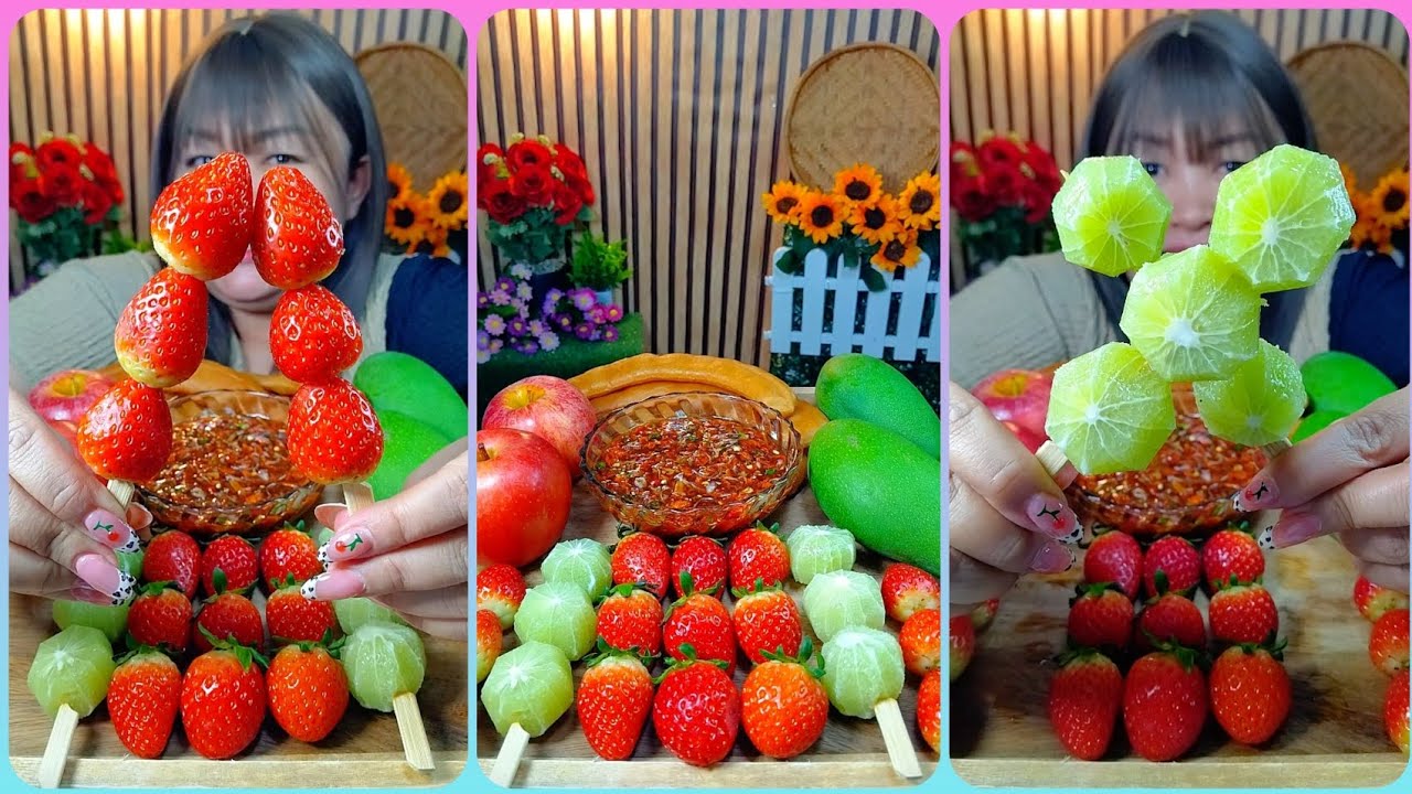 กินผลไม้ 🍎🥭🍋‍🟩🍓 @ตั้งใจกิน 