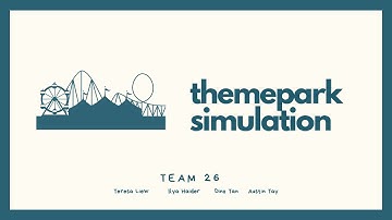 Theme Park Simulation