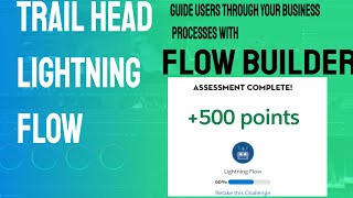 [Salesforce Trailhead]Lightning Flow - Guide Users Through Your Business Processes with Flow Builder
