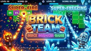 Brick Team: Brick Breaker Game Gameplay Android screenshot 4