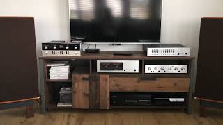 Quad ESL 63 and Luxman LRS system