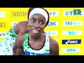 Team Nigeria Mixed 4x400m after qualifying for Paris 2024 Olympics