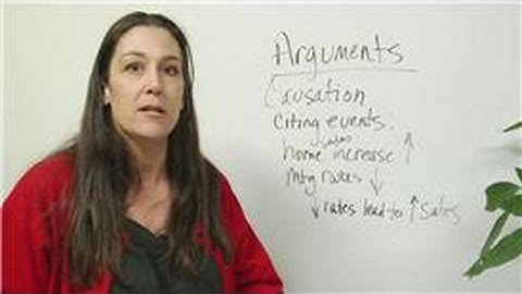 Reasoning & Arguments in Persuasive Public Speaking : Public Speaking: Arguments From Causation