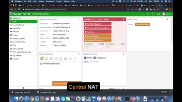 NAT Part 4 - Central NAT - Fortinet Admin Crash Course