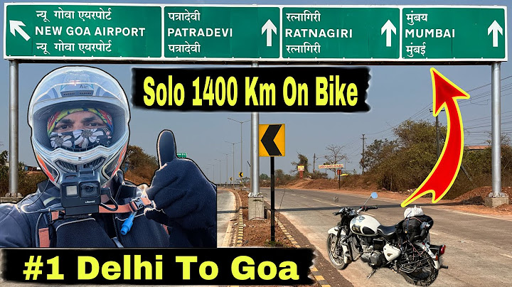 Delhi To Mumbai SOLO , Non-Stop 1400 KM ? | Delhi To Goa on Bike #delhi #solo #mumbai #royalenfield