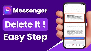 How to Delete Facebook Messenger - EASY STEPS